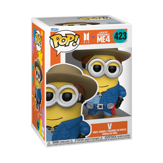 Funko Pop Movies: Mi Villano Favorito X BTS - V, #423
