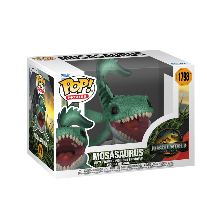FUNKO POP MOVIES: Jurassic World Rebirth - Mosasaurus, #1798