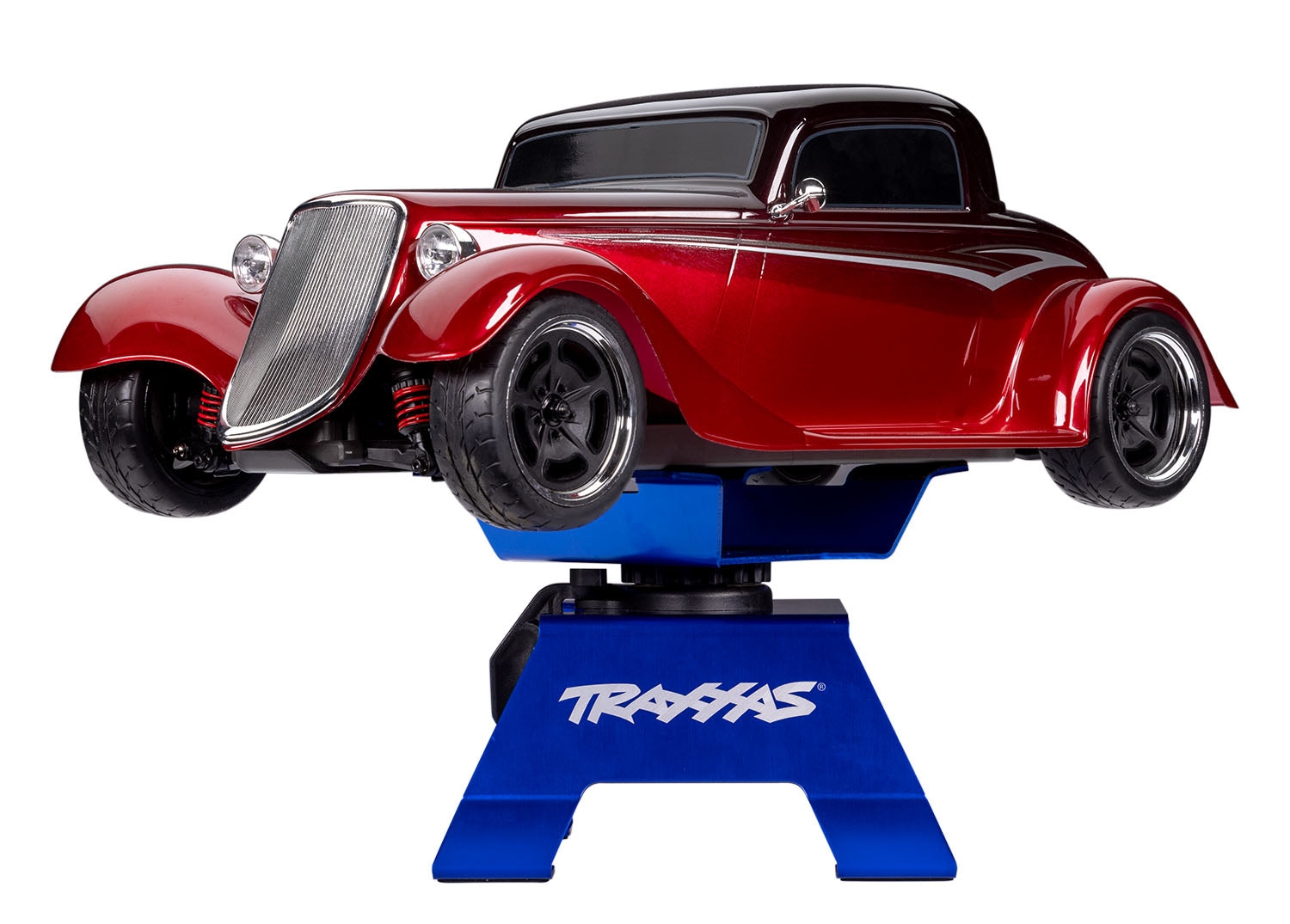 Traxxas - Assembled Aluminum Car & Truck Stand (Blue)