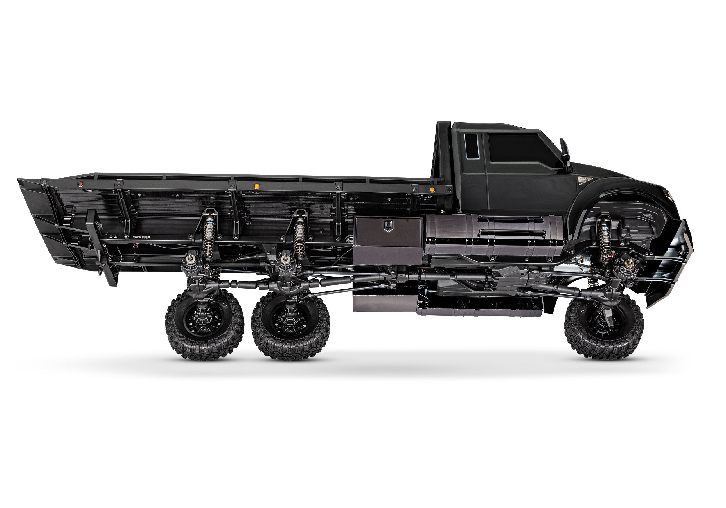 Traxxas - TRX-6 1/10 6x6 Ultimate RC Hauler Flatbed Tow Truck w/TQi 2.4GHz Radio & Pro Scale Winch