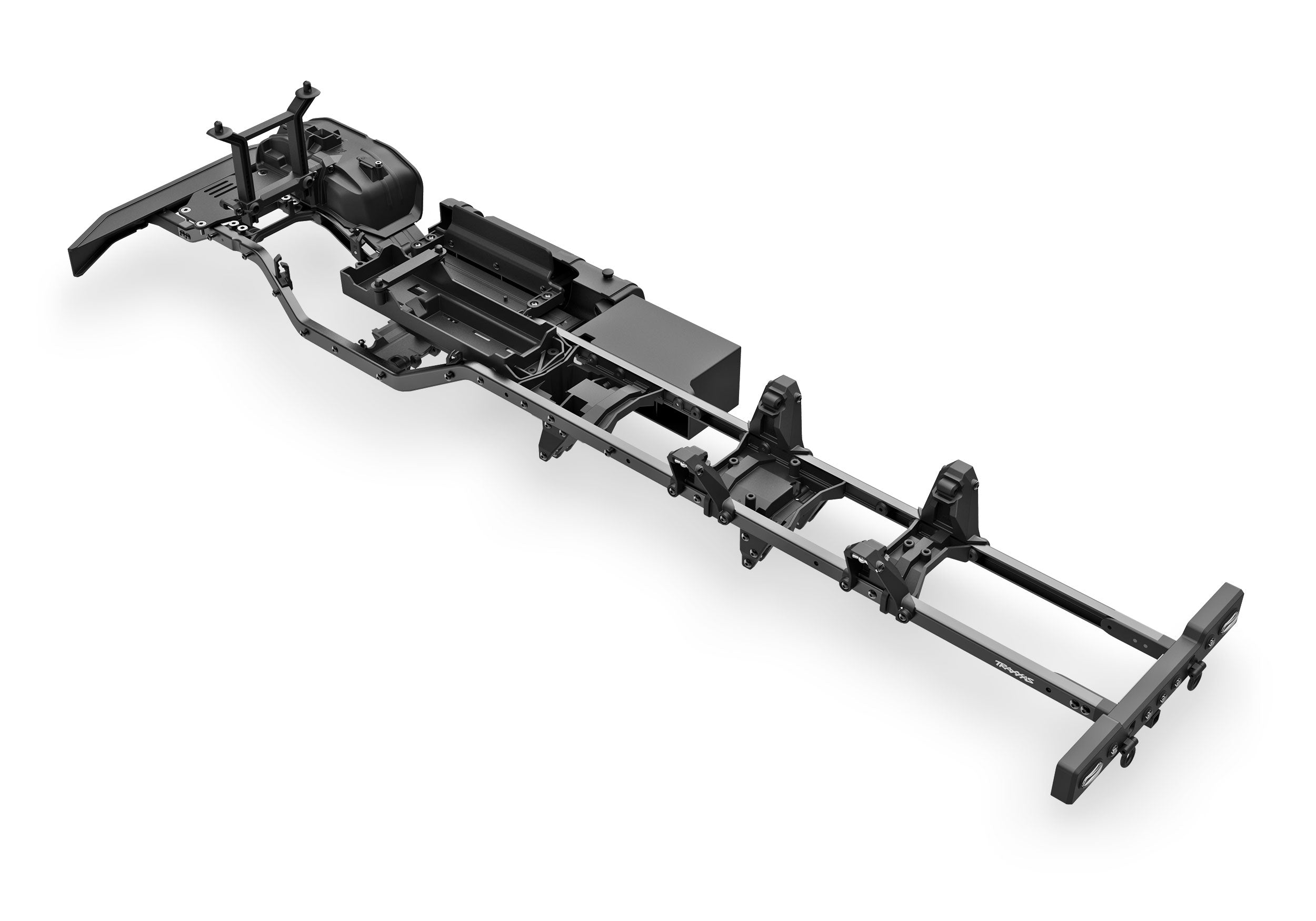 Traxxas - TRX-6 1/10 6x6 Ultimate RC Hauler Flatbed Tow Truck w/TQi 2.4GHz Radio & Pro Scale Winch