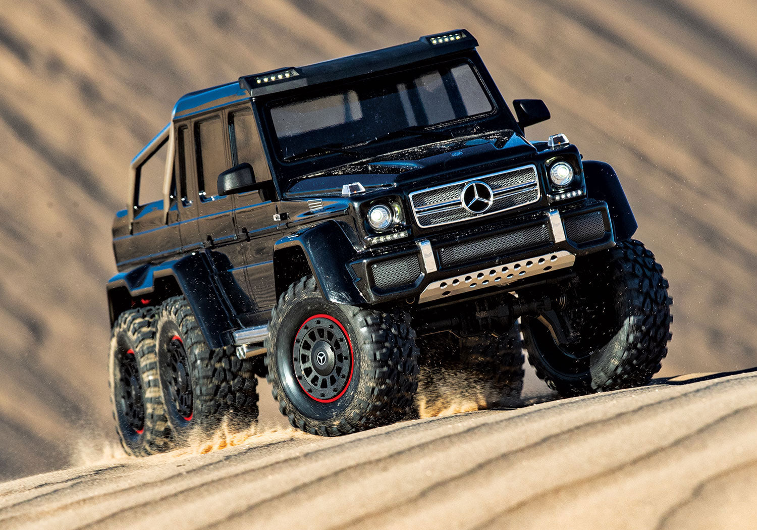 Traxxas - TRX-6 Mercedes-Benz G 63, Negra