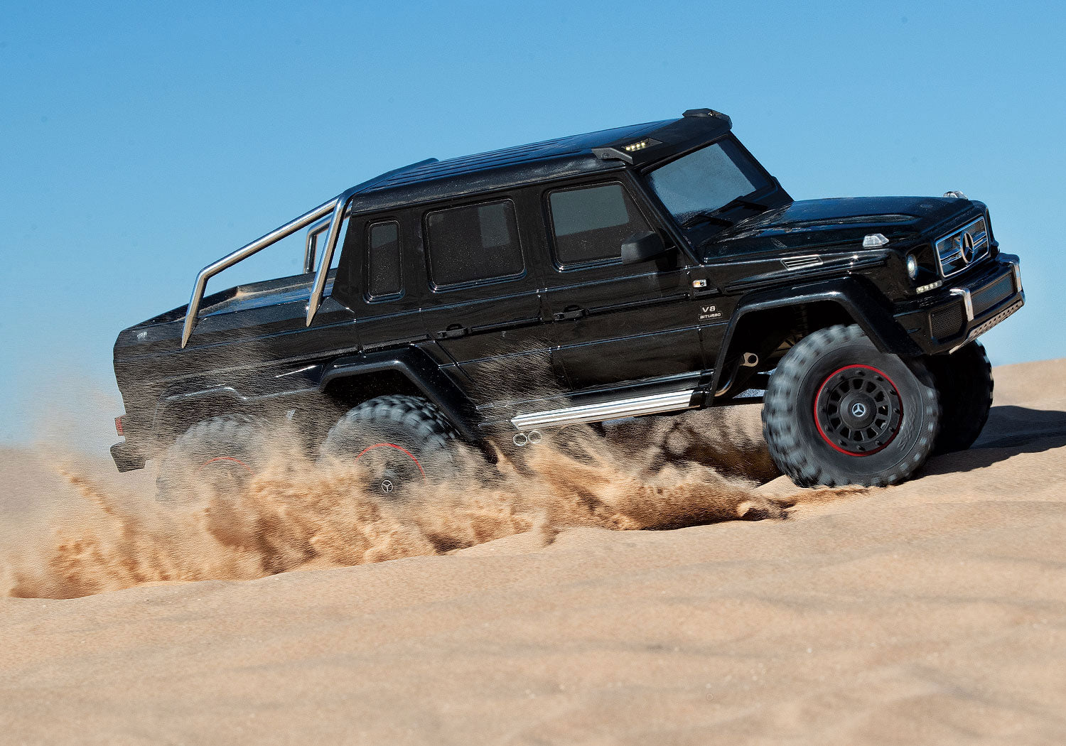 Traxxas - TRX-6 Mercedes-Benz G 63, Negra