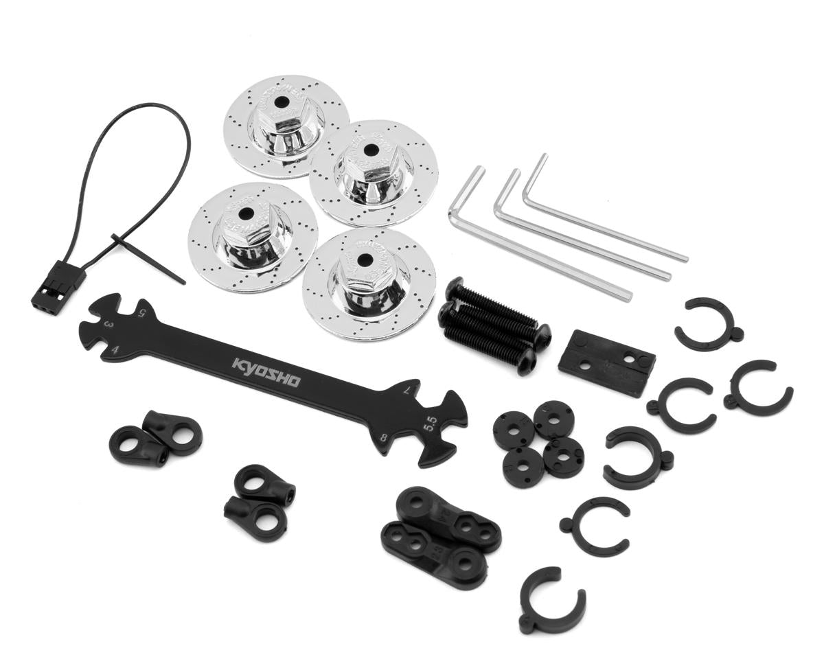 Kyosho - 1:10 Scale Radio Controlled Electric Powered 4WD FAZER Mk2 FZ02L Series readyset 1966 Chevy® C10 Fleetside Pickup Light Green