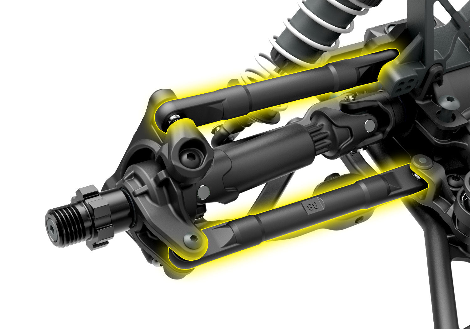 Traxxas - Jato® 4X4 1/8 Brushless 4WD Electric Racing Buggy w/TQ 2.4Ghz Radio, Verde