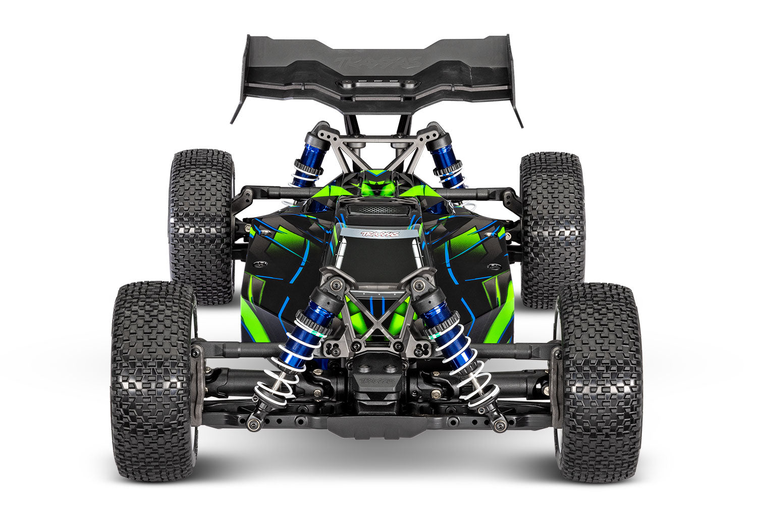 Traxxas - Jato® 4x4 VXL 1/8 Brushless Electric Racing Buggy w/TQi 2.4GHz Radio, Verde
