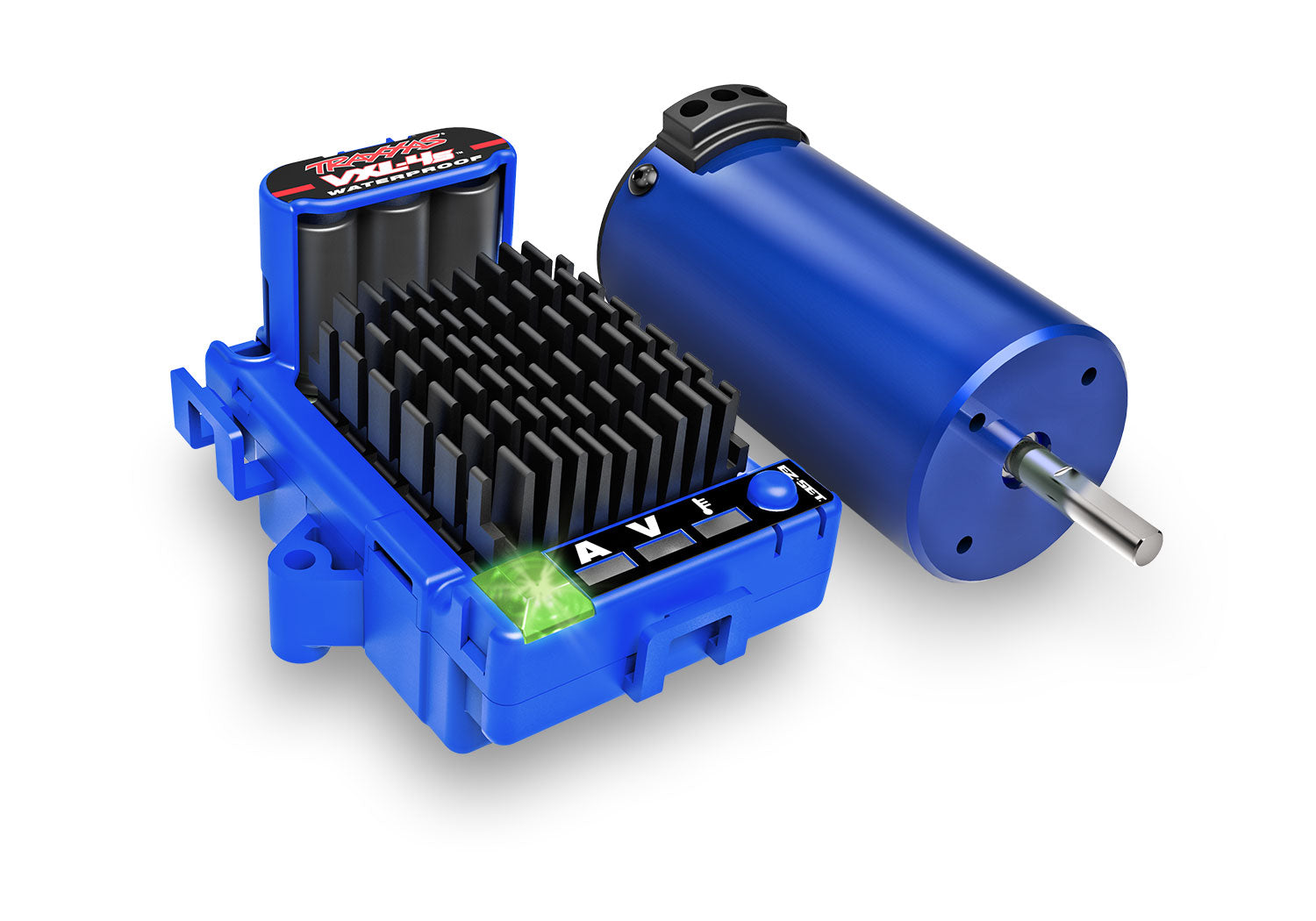 Traxxas - Jato® 4x4 VXL 1/8 Brushless Electric Racing Buggy w/TQi 2.4GHz Radio, Verde