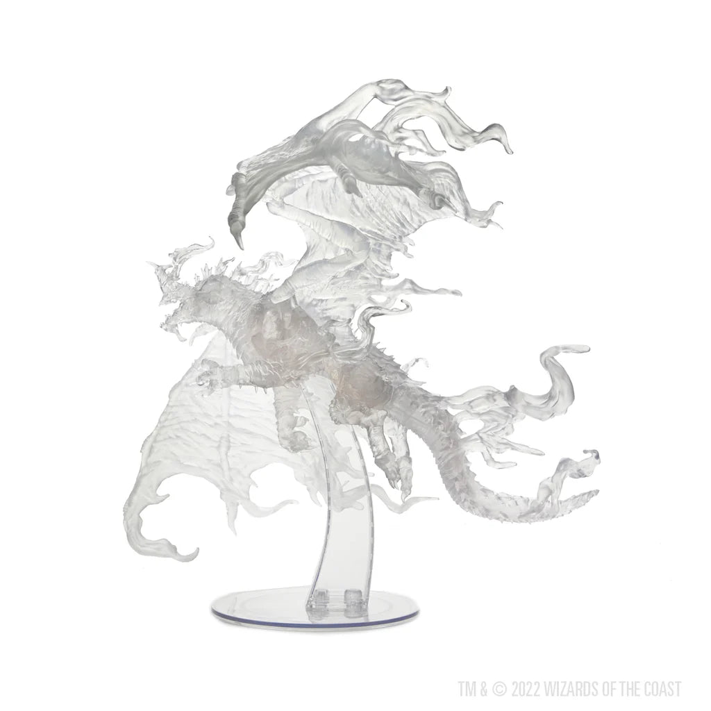 Dungeons & Dragons - Nolzur's Marvelous Miniatures: Unpainted Minis- Adult Blue Shadow Dragon