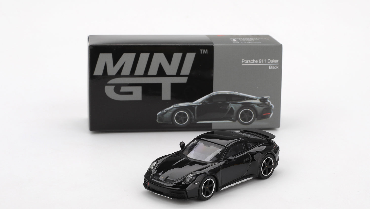 Mini GT - Porsche 911 Dakar Black 1/64