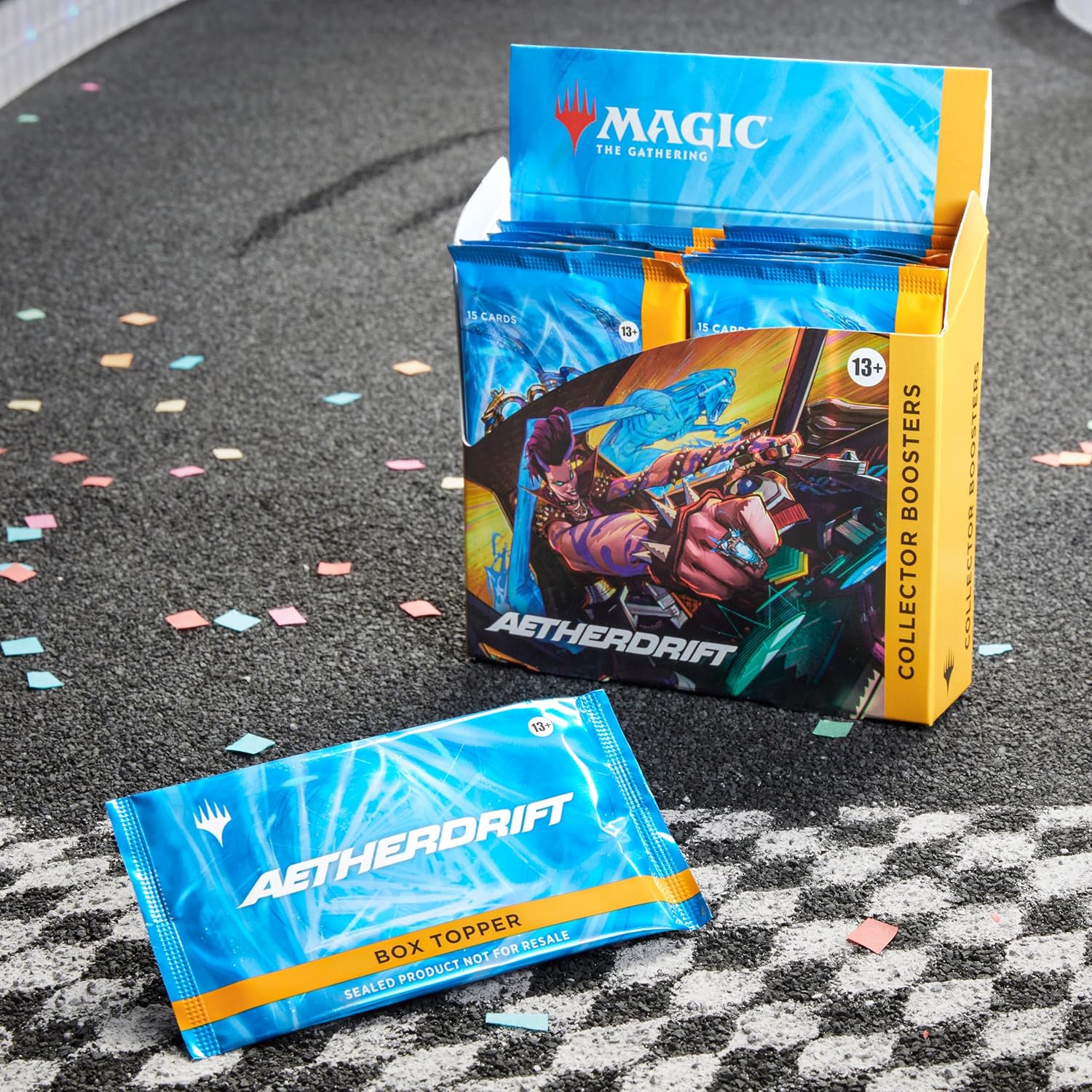 Magic MTG - Aetherdrift - Collector Booster (Caja) - Magic: The Gathering