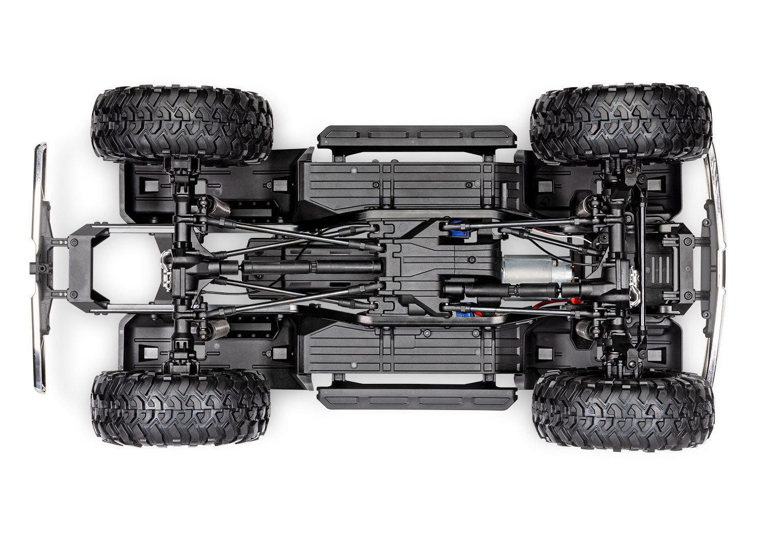 Traxxas - TRX-4 1/10 High Trail Edition RC Crawler w/'79 Ford F-150 Ranger XLT Body & TQi 2.4GHz Radio, Azul
