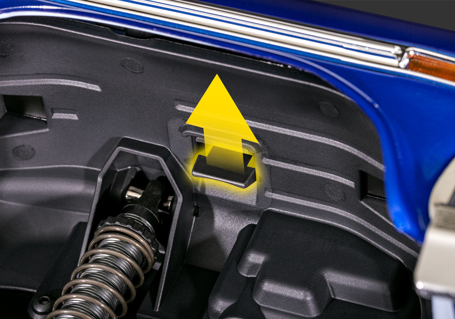 Traxxas - TRX-4 1/10 High Trail Edition RC Crawler w/'79 Ford F-150 Ranger XLT Body & TQi 2.4GHz Radio, Azul