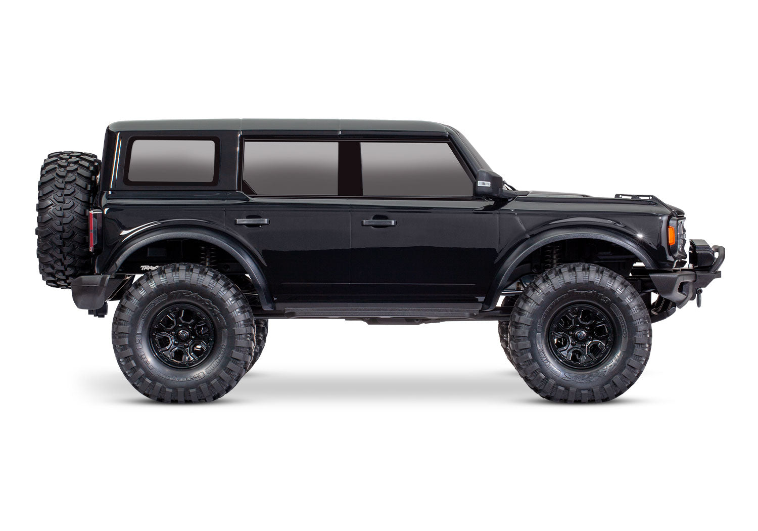 Traxxas - TRX-4 1/10 Trail Crawler Truck w/2021 Ford Bronco Body w/TQi 2.4GHz Radio, Negra