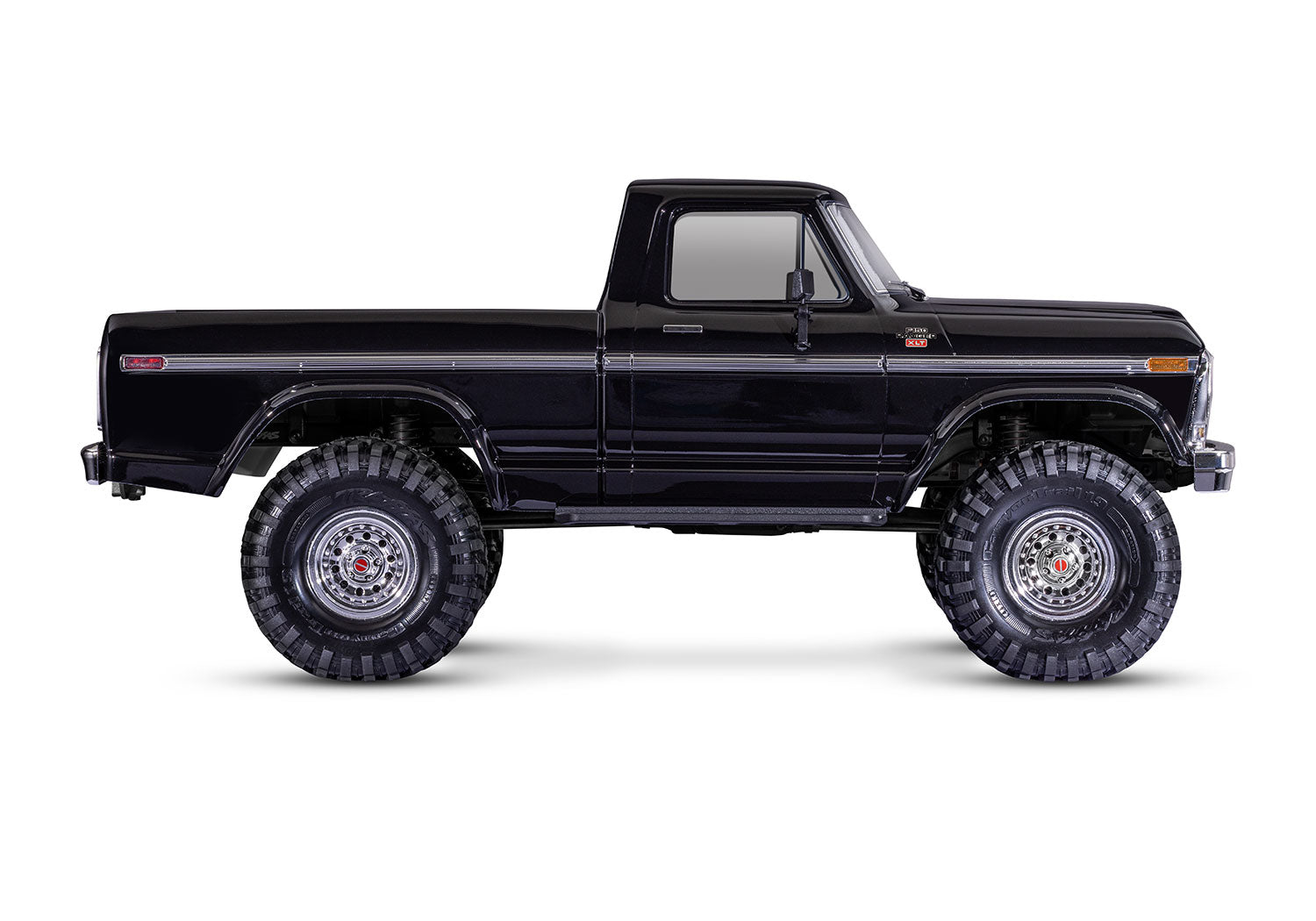 Traxxas - TRX-4® 1/10 4WD RTR Scale & Trail® Rock Crawler w/Ford® F-150® Truck w/XL-5™ HV ESC & TQ™ 2.4GHz Radio, Negra
