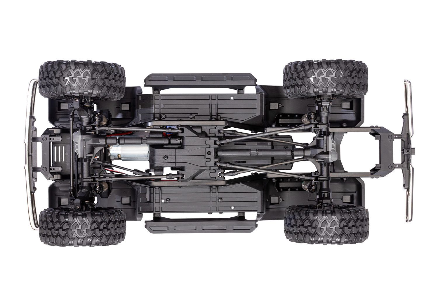 Traxxas - TRX-4® 1/10 4WD RTR Scale & Trail® Rock Crawler w/Ford® F-150® Truck w/XL-5™ HV ESC & TQ™ 2.4GHz Radio, Negra