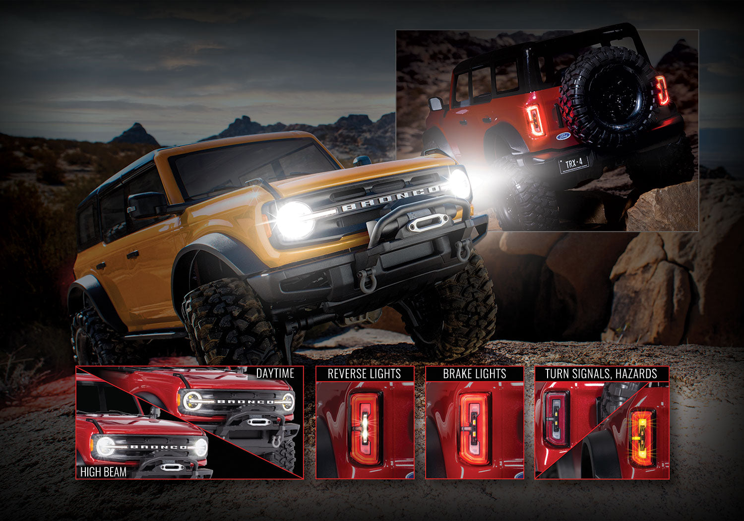 Traxxas - TRX-4 Ford Bronco Pro Scale LED Light Set
