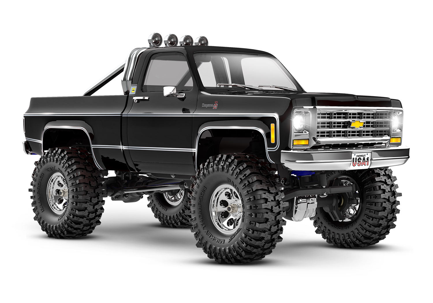 Traxxas - 1/18 Trx-4M Chevrolet K10 High Trail, Negra