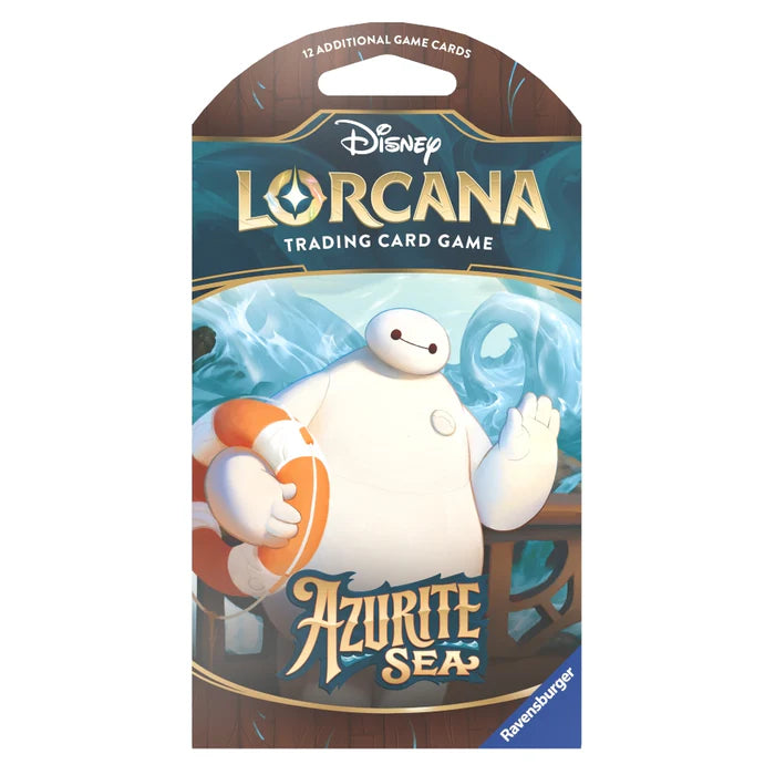 Ravensburger - Disney Lorcana: Azurite Sea- Booster Sleeve (aleatorio)