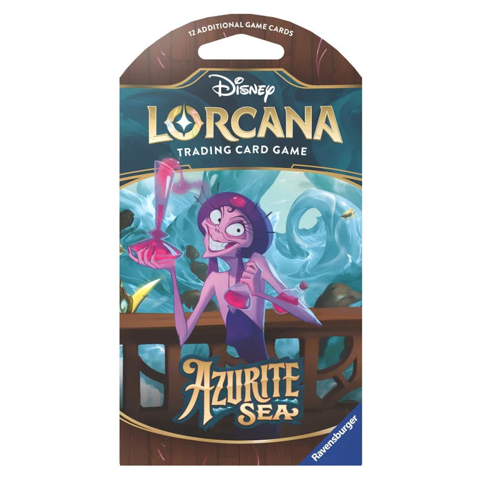 Ravensburger - Disney Lorcana: Azurite Sea- Booster Sleeve (aleatorio)