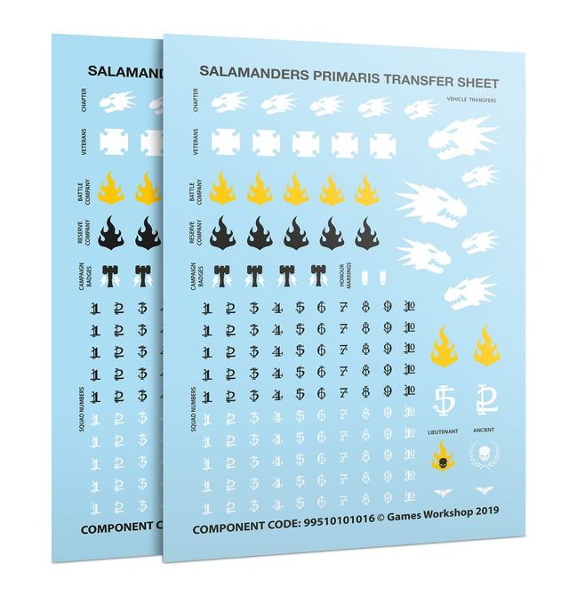 Games Workshop - Salamanders: Upgrades & Transfers – vista adicional 1