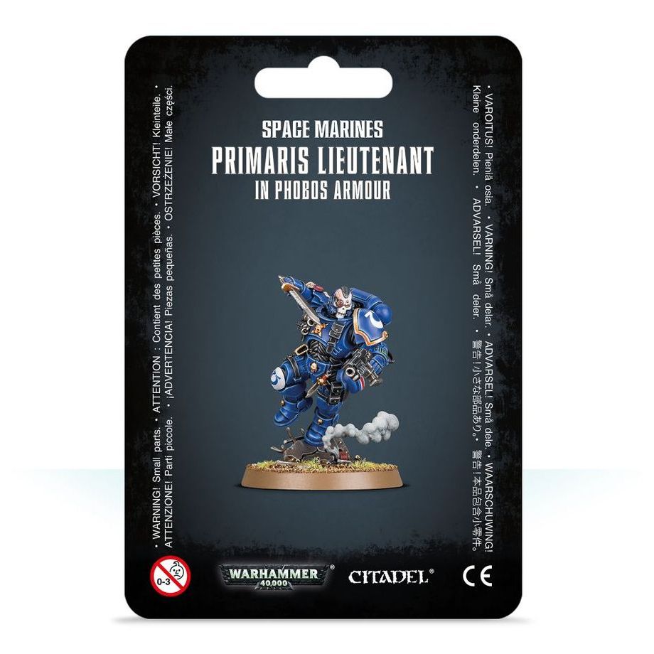 Primaris Lieutenant In Reiver Armour