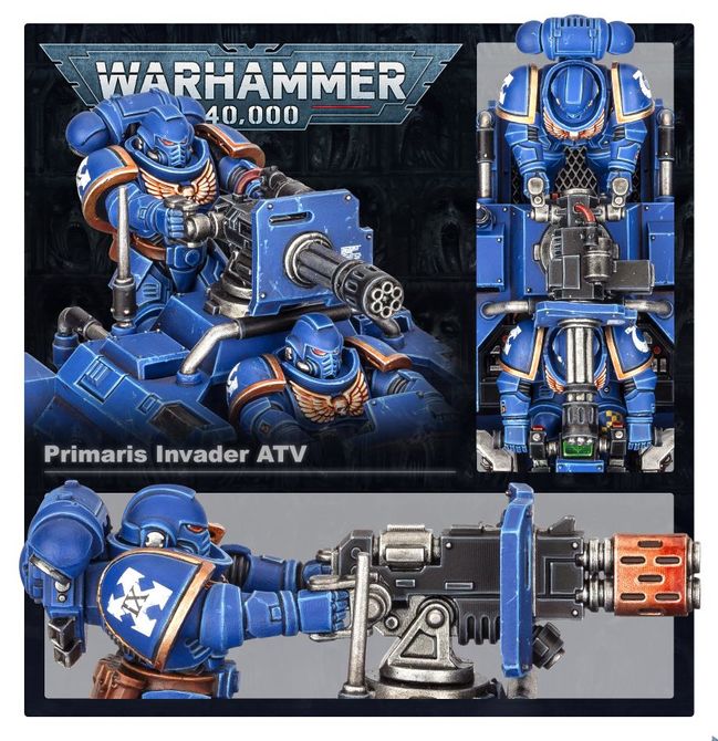 Games Workshop - Space Marines Primaris Invader Atv – vista adicional 1