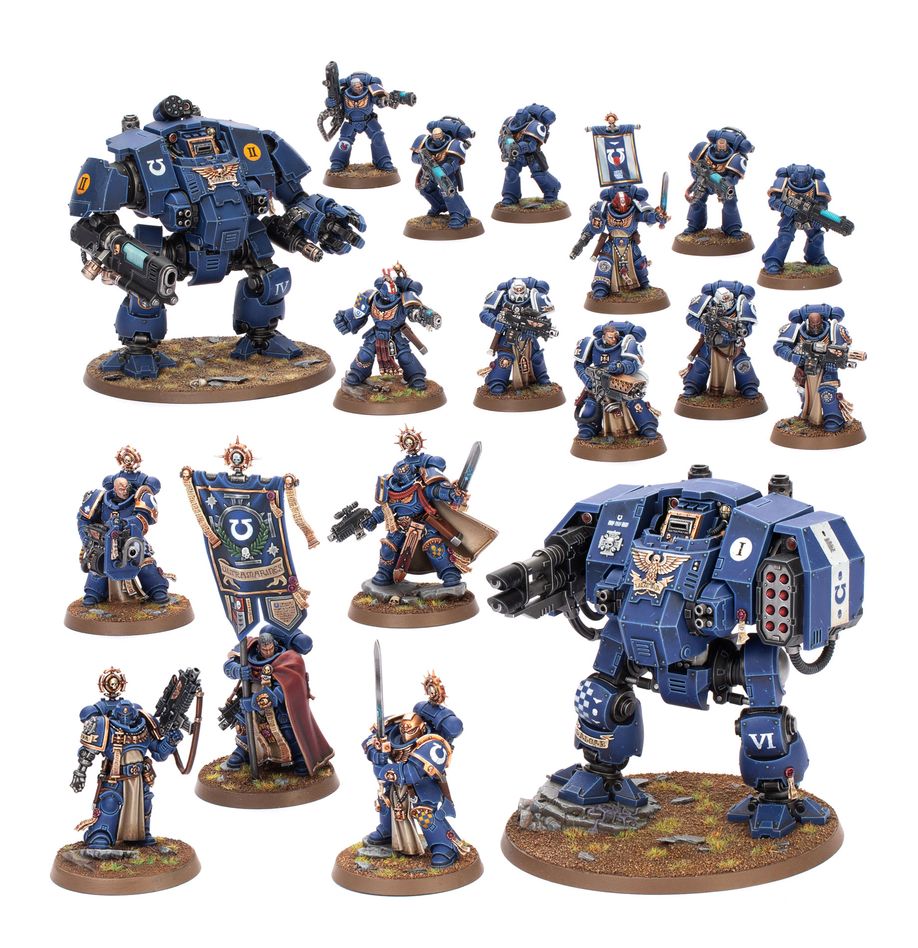 Games Workshop - Warhammer 40,000: Space Marines Battleforce: Iron Halo Strike Force