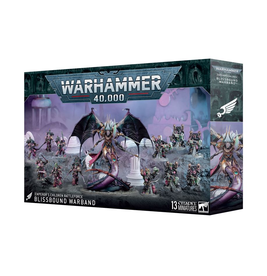 キャラクター Warhammer 40,000 Blissbound Warband Games Workshop - Warhammer 40,000: Emperor's Children Battleforce: Bli