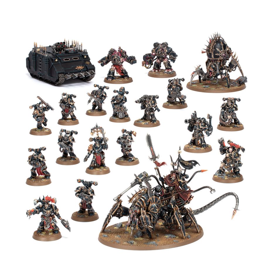 Games Workshop - Warhammer 40,000: Chaos Space Marines Battleforce: Hellforged Warband