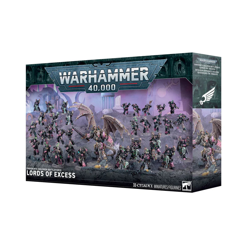 Games Workshop - Warhammer 40,000: Emperors Children Battleforce: Lords of Excess