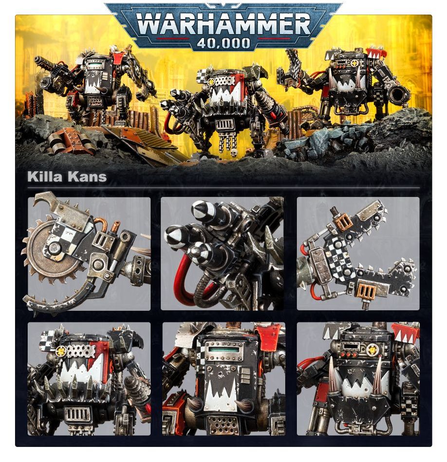 Games Workshop - Warhammer 40,000: Orks - Killa Kans