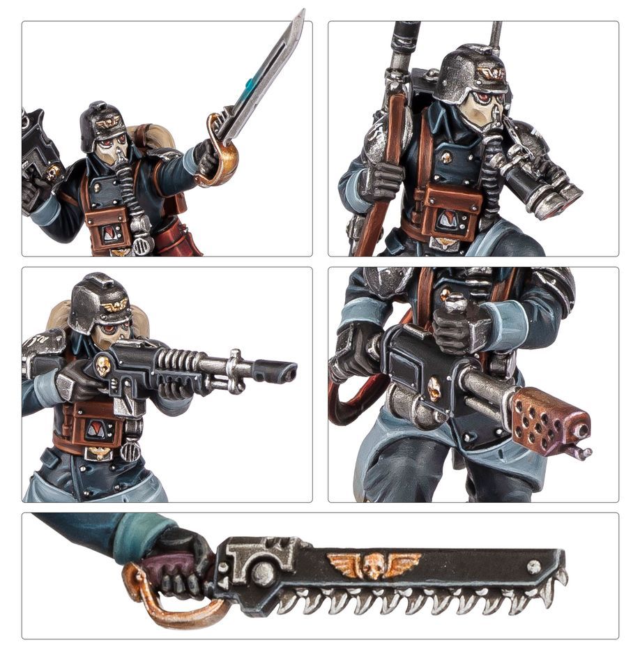 Games Workshop - Warhammer 40,000: Astra Militarum Battleforce: Krieg Siege Platoon