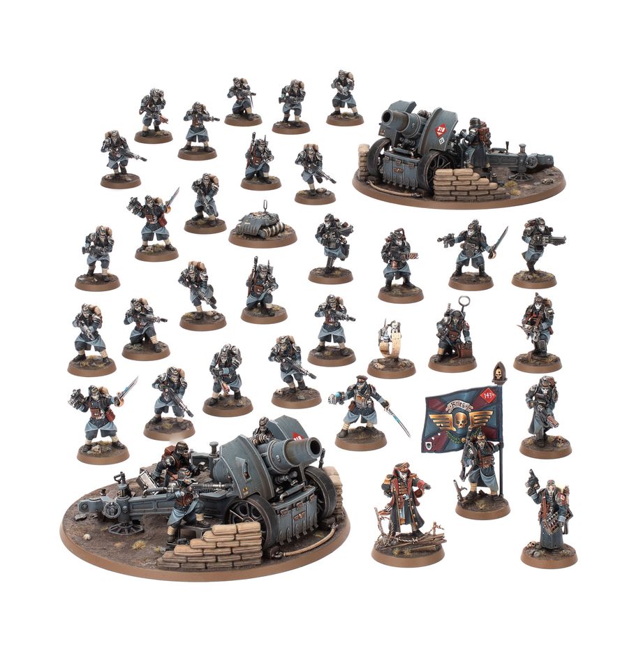 Games Workshop - Warhammer 40,000: Astra Militarum Battleforce: Krieg Siege Platoon