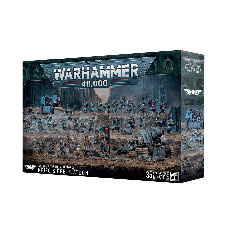 Games Workshop - Warhammer 40,000: Astra Militarum Battleforce: Krieg Siege Platoon