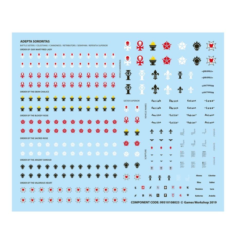 Games Workshop - Warhammer 40,000: Adepta Sororitas Battleforce: Penitent Crusade Host