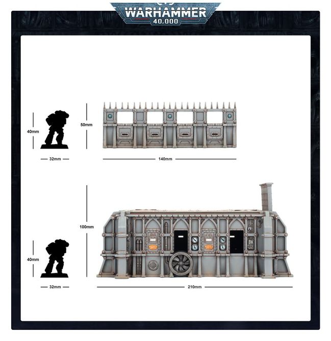 Games Workshop - Battlezone: Fronteris – STC Hab-Bunker & Stockade – vista adicional 2