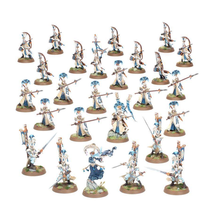 Games Workshop - Age of Sigmar: Spearhead Lumineth Realm-Lords (Inglés)
