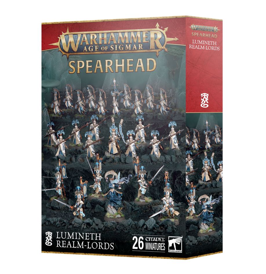 Games Workshop - Age of Sigmar: Spearhead Lumineth Realm-Lords (Inglés)