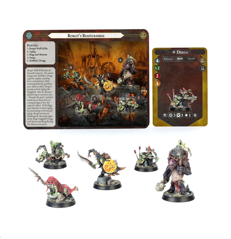 Games Workshop - Warhammer Underworlds: Borgit's Beastgrabbaz