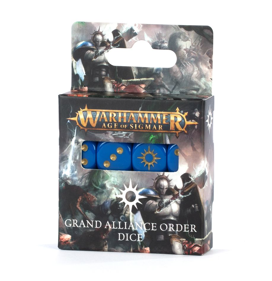 Games Workshop - Warhammer Age Of Sigmar: Grand Alliance Order Dice Set
