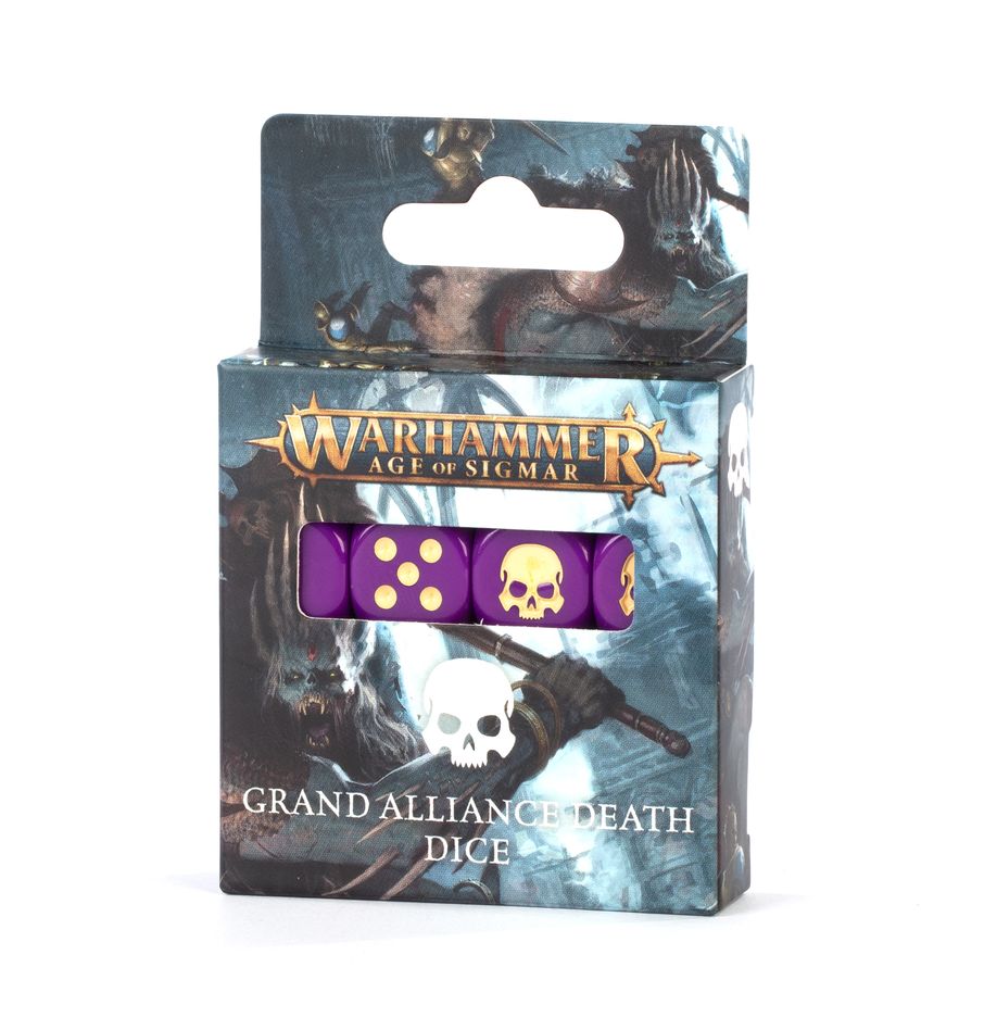Games Workshop - Warhammer Age Of Sigmar: Grand Alliance Death Dice Set