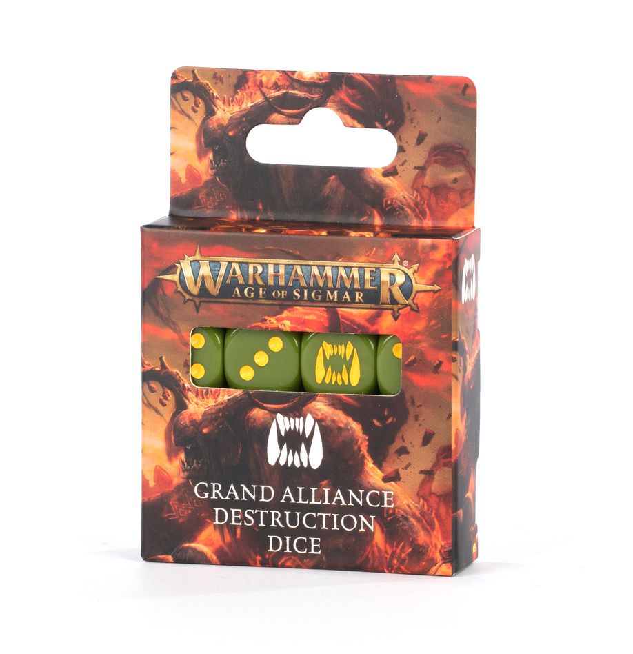 Games Workshop - Warhammer Age Of Sigmar: Grand Alliance Destruction Dice Set