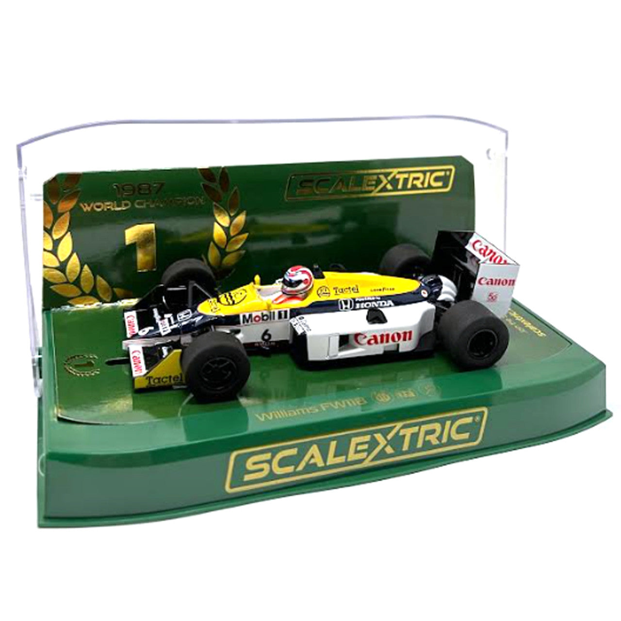 Scalextric - Williams FW11 1987 World Champion - Nelson Piquet - Análogo, Escala 1/32