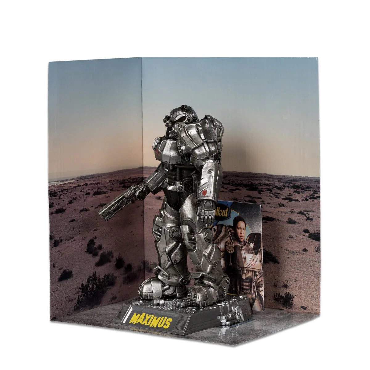 McFarlane Toys - Estatua Movie Maniacs: Fallout - Maximus Limited Edition 6 Pulgadas (con casco)