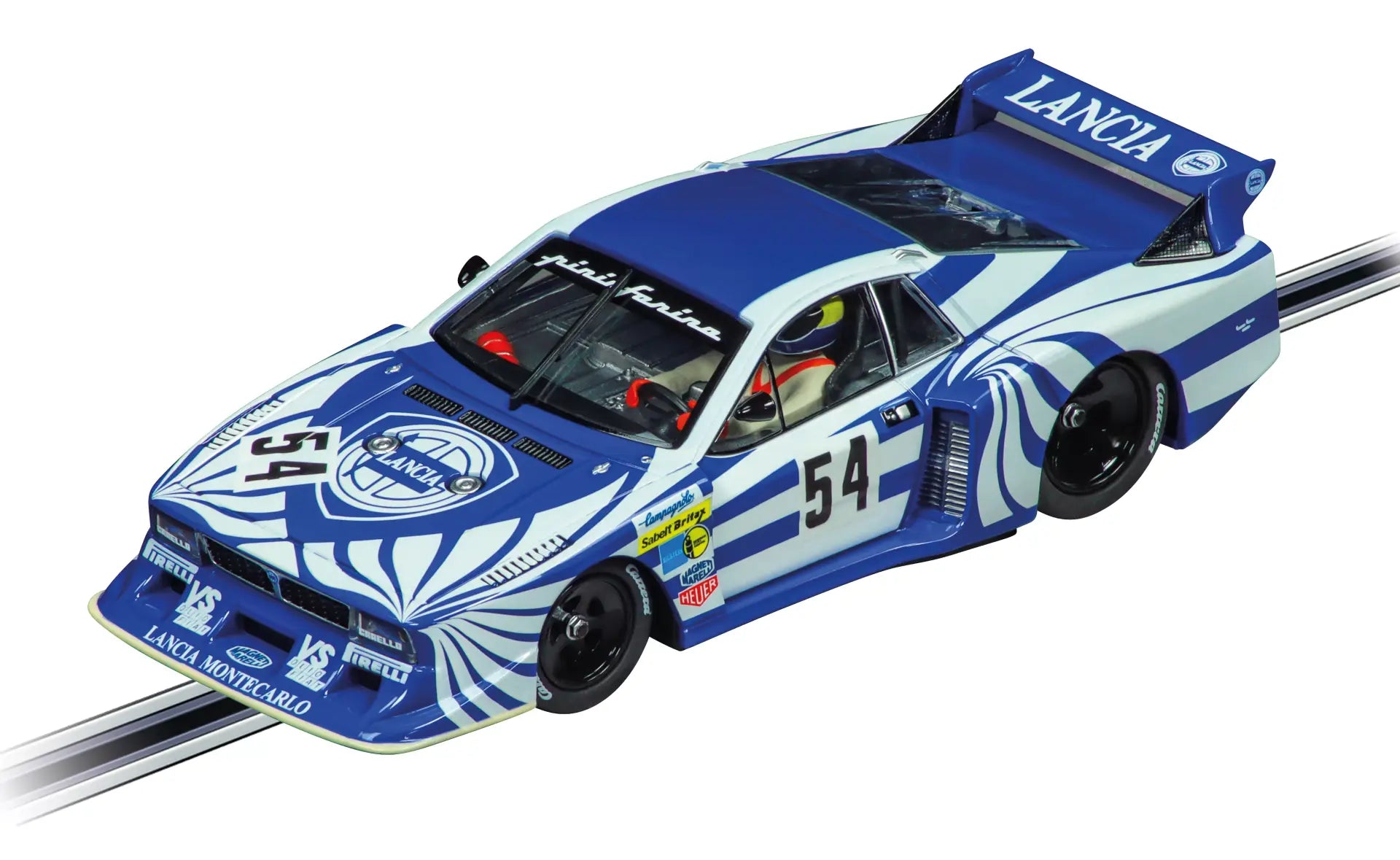 Carrera - "Lancia Beta Montecarlo Turbo "No.54" 6h Silverstone 1988" 6h Silverstone 1988" Analogo, Escala 1/32