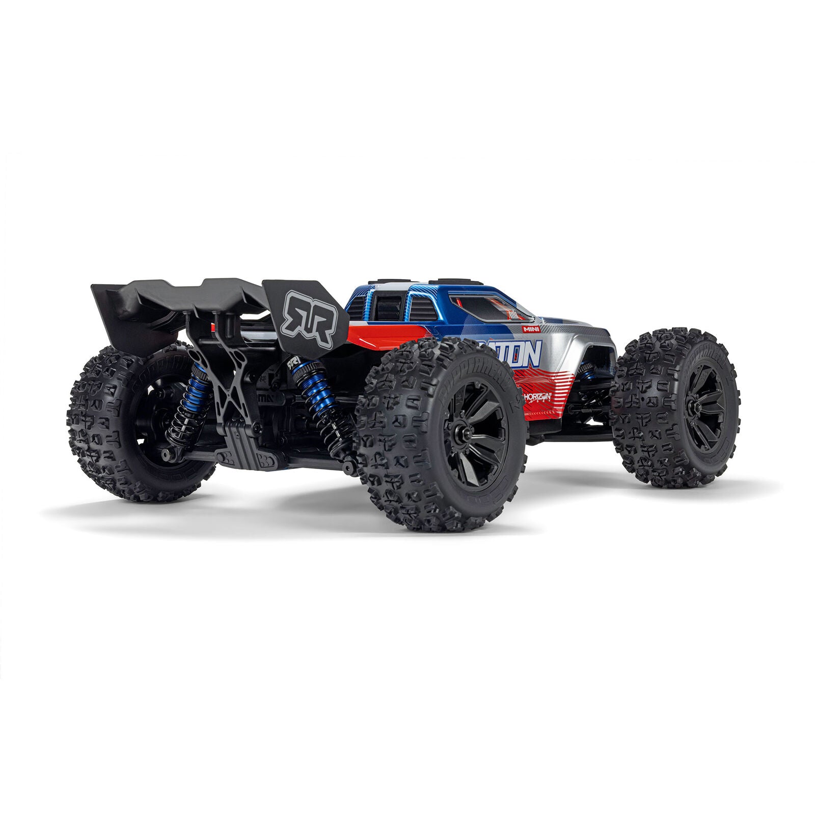 Arrma - Mini Kraton 3S BLX 4X4 1/16 RTR Brushless Speed Monster Truck (Red/Blue) w/2.4GHz Radio, 3S LiPo Battery & Charger