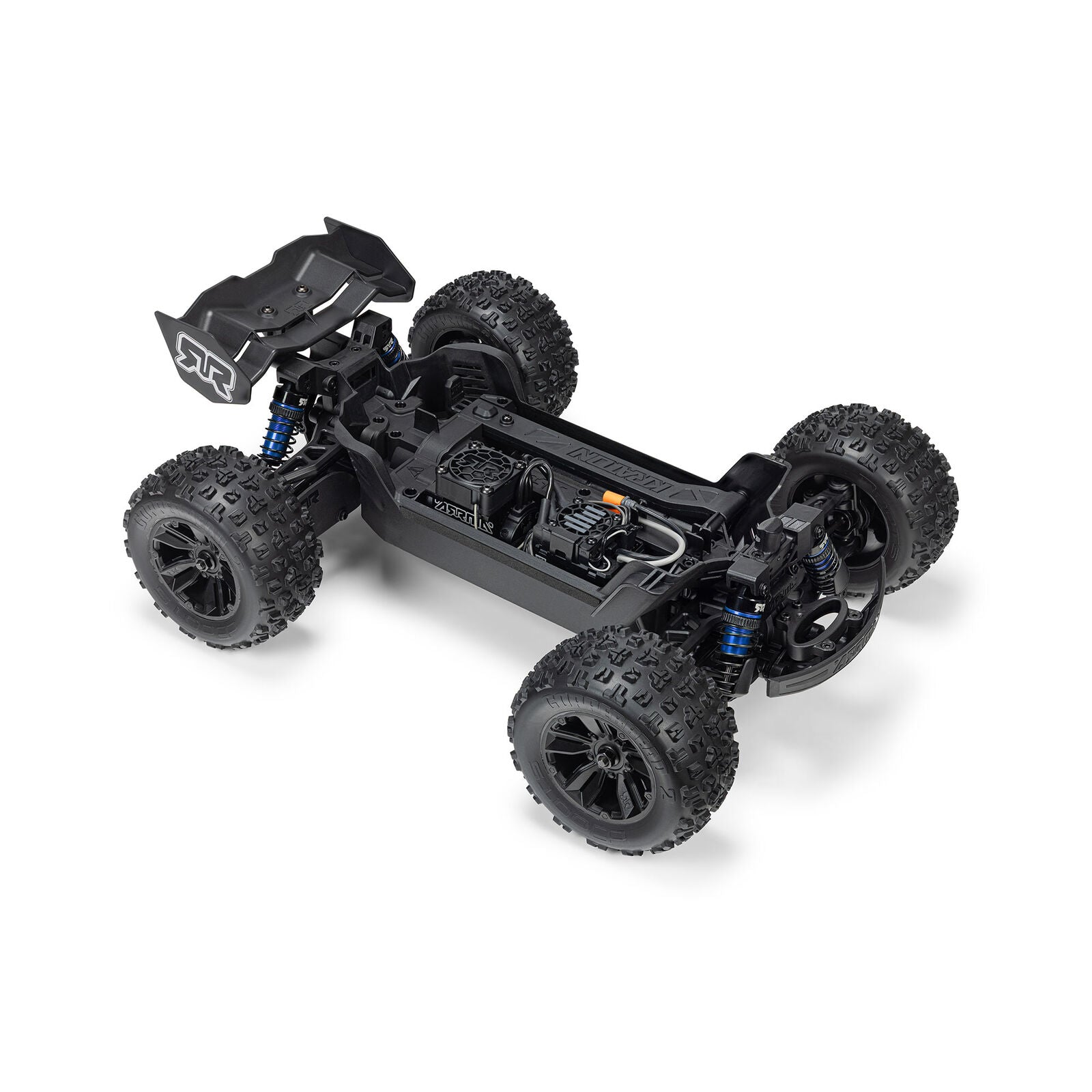 Arrma - Mini Kraton 3S BLX 4X4 1/16 RTR Brushless Speed Monster Truck (Red/Blue) w/2.4GHz Radio, 3S LiPo Battery & Charger