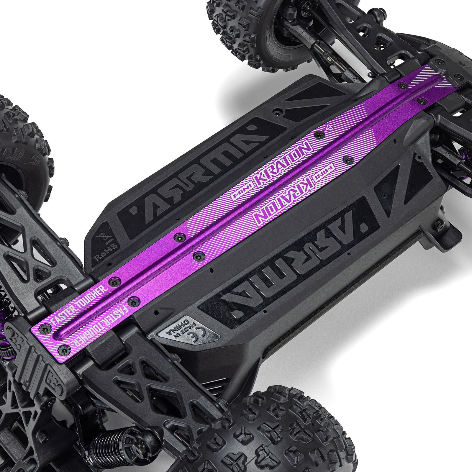 Arrma - Mini Kraton 3S BLX 4X4 1/16 RTR Brushless Speed Monster Truck (Teal/Pink) w/2.4GHz Radio, 3S LiPo Battery & Charger