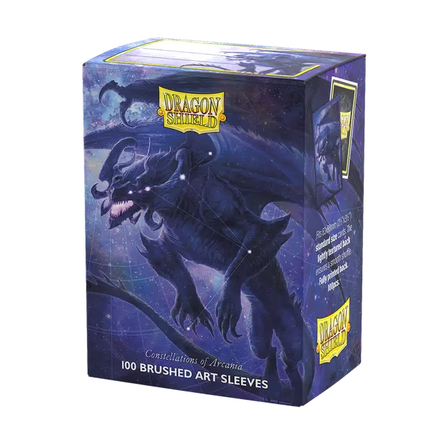 Arcane Tinmen - Dragon Shield - Signoir - Constellations - Brushed Art Sleeves - Standard Size