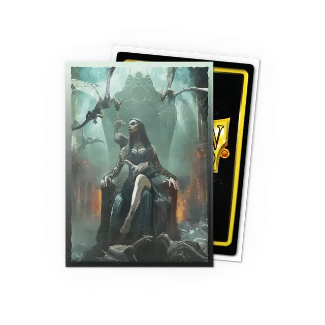 Arcane Tinmen - Dragon Shield - Halloween 2024 - Brushed Art Sleeves - Standard Size